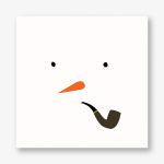 Mr. Snowman Holiday Photo Card