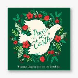 Peace Dove Holiday Card