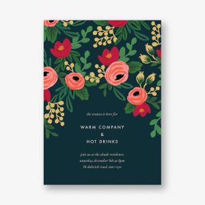 Rosy Cheeked Invite Card