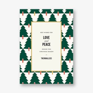 Tree Tessellation Greeting Card