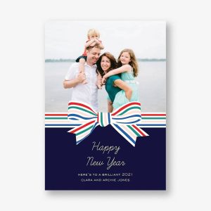 Perfect Package New Years Photo Card