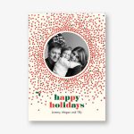 Reverse Snowglobe Photo Card