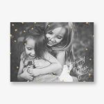 Nightly New Years Foil Photo Card