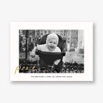 Peaceful Greetings Holiday Photo Card