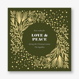 Wild Wild Winter Holiday Card