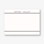 Double Line Stationery