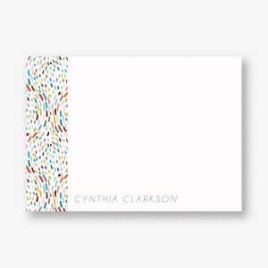 Swirl Dots Stationery