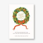 Wintergreen Wreath Card