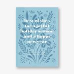 Winter Bouquet Holiday Card