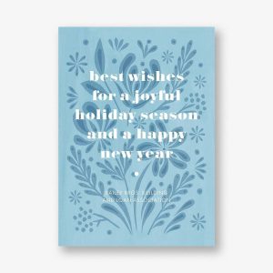 Winter Bouquet Holiday Card