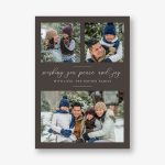 Peace & Joy Multi-Photo Card