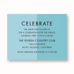 Split Tree Bar Mitzvah Information Card