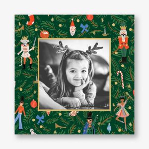 Nutcracker Christmas Tree Photo Card