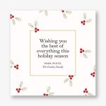Golden Berries Holiday Card