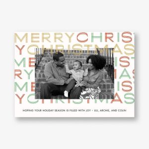 Very Merry Holiday Photo Card
