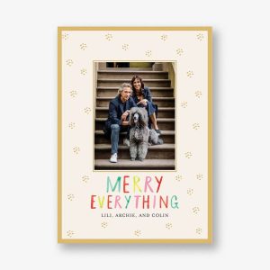 Happy Times Holiday Photo Card