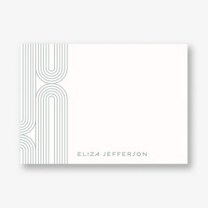 Deco Linework Stationery