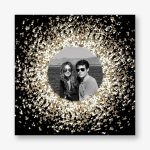 Frosted Photo Holiday Photo Card