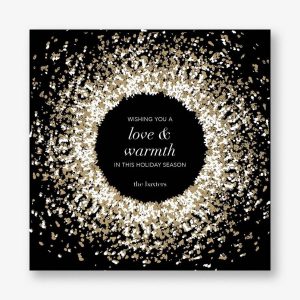 Frosted Holiday Card