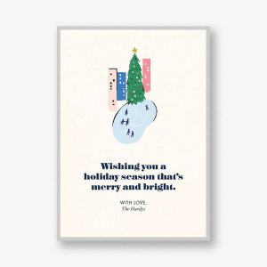Tree Skate Holiday Card