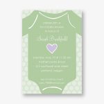 Onesie Baby Shower Invitation