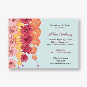 Marigolds Baby Shower Invitation