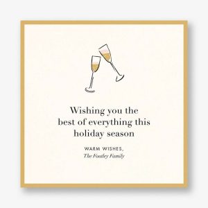 Cute Flutes Holiday Card