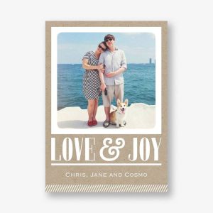 Love & Joy Holiday Photo Card