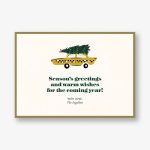 Fab Cab Holiday Card