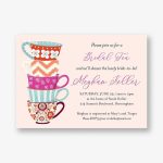 Teacups Bridal Shower Invitation