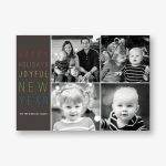 Happy Holidays Joyful New Year Multi-Photo Card