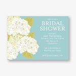 Hydrangea Bridal Shower Invitation