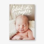 Silentish Nights Holiday Photo Card