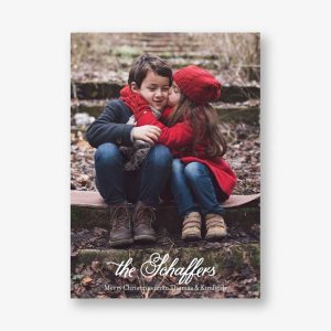Melany Lane Holiday Photo Card Vertical