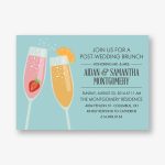 Mimosa Brunch Invitation
