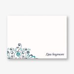 Swirls A6 Stationery