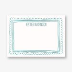 Reverse Chalkboard Frame A6 Stationery