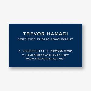 Solid Business Cards