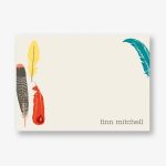 Feathers A6 Stationery