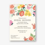 Cottage Rose Bridal Shower Invitation