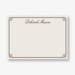 Fancy Border A6 Stationery