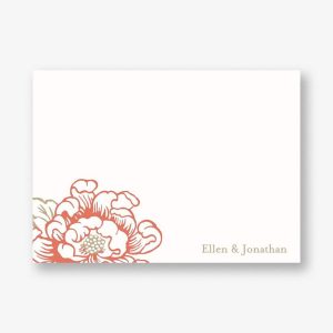 Cottage Blooms A6 Stationery
