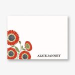 Daisies A6 Stationery