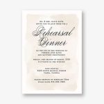 Chateau Rehearsal Dinner Invitation