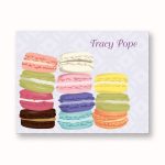 Macarons A2 Stationery