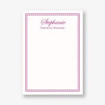 Beaded Border A6 Stationery