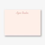 Saint Agnes A6 Stationery