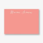 Bombshell Reversed A6 Stationery