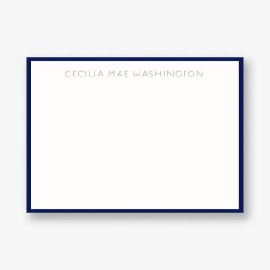 Colorful Border A6 Stationery