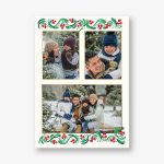 Merry Garland Holiday Photo Card